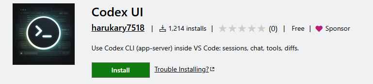 Codex UI アイコン
